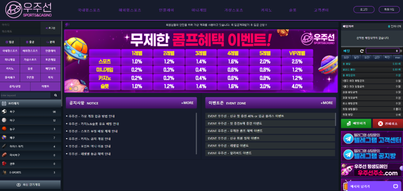 우주선 토토사이트 먹튀검증 결과